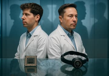 Новый стартап Альтмана Merge Labs готовится к битве с Neuralink Маска