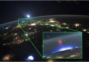 Астронавт NASA с МКС запечатлела гигантский джет над Землёй