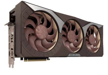 Это самая большая и толстая видеокарта в мире. Asus представила почти 400-миллиметровую RTX 5080 Noctua Edition