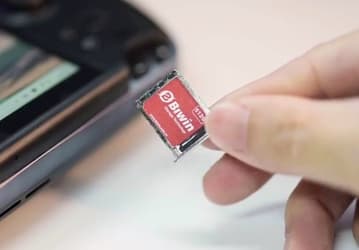 Китайский накопитель Mini SSD от Biwin размером с microSD обгоняет конкурентов