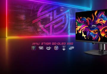 Монитор, который фотографирует пользователя 5 раз в секунду. MSI раскрыла подробности о флагманской модели MPG 271QR QD-OLED X50