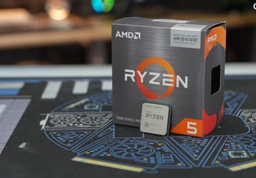 Очень дешёвый и очень игровой. Тесты Ryzen 5 5500X3D в играх показывают, что иногда он быстрее Core i9-14900K