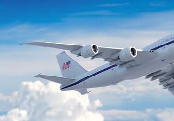 В США начались лётные испытания нового «самолёта судного дня». Серийный президентский лайнер на базе модернизированного Boeing 747-8 появится в 2036 году