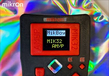 Для любителей ретро-игр: представлена консоль MikBoy на полностью российском микроконтроллере RISC-V