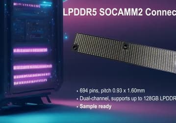 Nvidia совершенствует ИИ-вычисления: революционный формат памяти SOCAMM 2 может стать новым стандартом для GPU