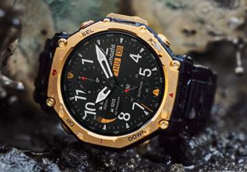 Представлены Amazfit T-Rex 3 Pro: неубиваемые смарт-часы со встроенным фонариком, временем работы почти месяц и титановым безелем