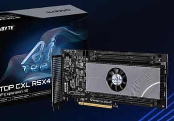 Компания Gigabyte представила PCIe-адаптер AI Top CXL R5X4, позволяющий значительно увеличить объём оперативной памяти на рабочих станциях