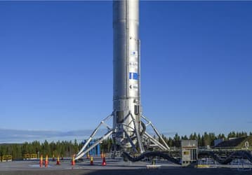 Европейский прототип многоразовой ракеты Themis установлен на стартовой площадке в Швеции