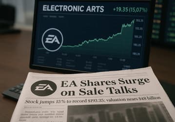 Акции Electronic Arts взлетели на 15% на фоне слухов о крупнейшем выкупе в истории игровой индустрии