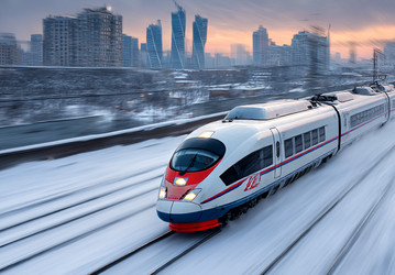 До 400 км/ч, из Москвы в Санкт-Петербург за 2 часа 15 минут. Началась сварка первого поезда ВСМ