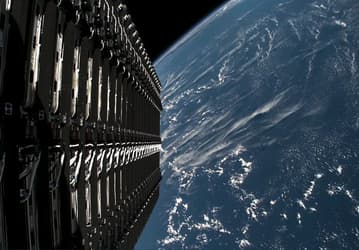 Обломки спутника Starlink вошли в атмосферу над провинцией Канады, опасности для людей нет