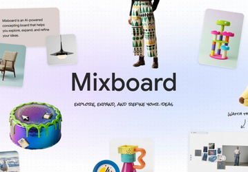 Google представила ИИ-сервис Mixboard для создания «досок настроения»