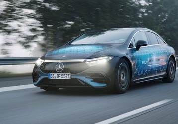 А говорят на электромобиле далеко не уедешь: Mercedes-Benz EQS проехал 1205 км через три страны на одной зарядке