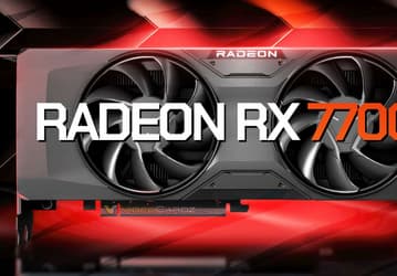 AMD представила неформатную видеокарту Radeon RX 7700: она превзошла RX 7700 XT по объему памяти и ширине шины, но в играх уступает