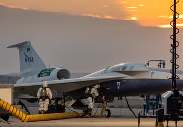 NASA готовит к первому полёту тихий сверхзвуковой самолёт X-59