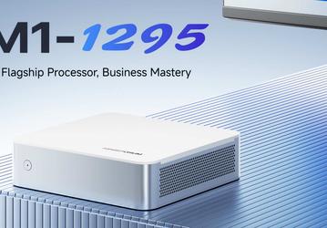 16-ядерный Intel Core i9-12950HX, очень компактный корпус и ни одного порта на передней панели. Представлен килограммовый мини-ПК Minisforum M1-1295