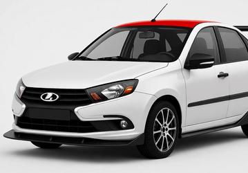 В России за 4 млн рублей продают практически новую Lada Granta с 250-сильным мотором. Машина построена для профессиональных гонок