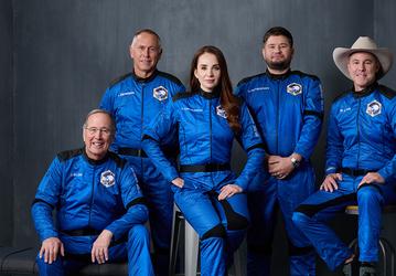 Blue Origin успешно завершила 36-й пилотируемый полёт New Shepard с шестью пассажирами