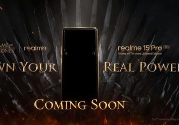 Для фанатов «Игры престолов»: смартфон Realme 15 Pro Game of Thrones Limited Edition сможет менять цвет