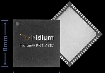 Iridium представила миниатюрный чип PNT ASIC для защиты GPS от глушения и спуфинга