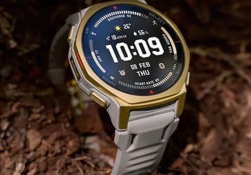 Сапфировый экран, 17 дней автономности, GPS, датчики ЧСС и SpO2, измерение температуры и 187 режимов тренировок. Представлены умные часы Amazfit T-Rex 3 Pro 44mm