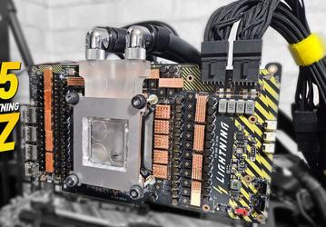 Чудовище в разгоне. Ещё не представленная MSI  RTX 5090 Lightning уже установила новые рекорды