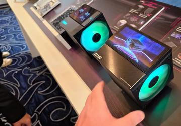 Процессорные кулеры MSI MPG CoreFrozr получили крупные экраны. У старшей модели он и вовсе 6-дюймовый