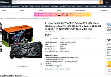 42 человека заказали на Amazon в США GeForce RTX 5090 за 1000 долларов, а в итоге получили лишь сумки на пояс