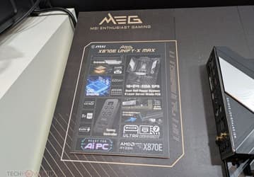 Топовая системная плата с собственным пультом ДУ. MSI показала X870E Unify-X MAX, способную работать с памятью CQDIMM