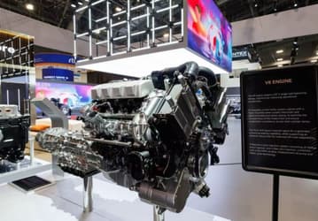 Китайская GWM показала в США на выставке CES 2026 свой 4-литровый двигатель V8