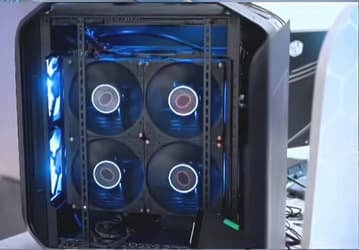 Cooler Master показала жидкостную СО с гигантским радиатором, рассчитанную на отвод 2000 Вт