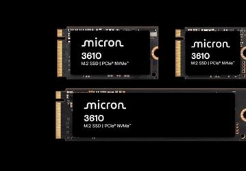 Micron представила первый в мире SSD формата M.2 2230 с PCIe 5.0, памятью QLC и объёмом 4 ТБ. Это новая линейка Micron 3610 
