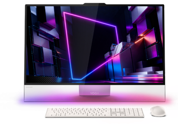 Моноблок, который ни на что не похож. Lenovo представила Yoga AIO i Aura Edition с адаптивной подсветкой и прозрачной подставкой