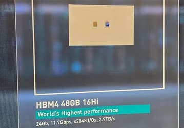 48 ГБ, 2,9 ТБ/с и 2048-битная шина. Hynix показала первый в отрасли стек памяти 16-Hi HBM4