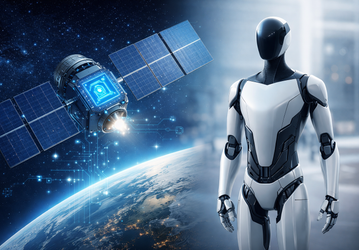 SpaceX готовит ИИ-спутники на солнечной энергии, а Tesla может запустить продажи роботов Optimus уже в 2027 году