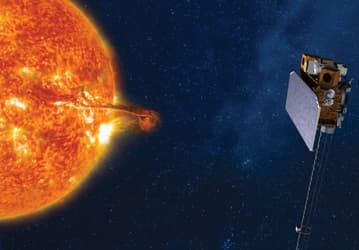 Новый спутник NOAA для оперативного мониторинга космической погоды достиг точки Лагранжа L1