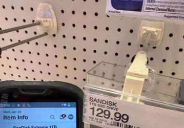 За одну ночь цены на SSD в США в одном из розничных магазинов выросли в два-три раза