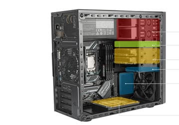 Корпус SilverStone Fara 314 формата Mid-Tower позволяет установить два оптических привода и четыре HDD