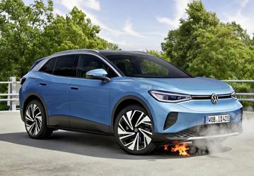 Самый продаваемый электромобиль Volkswagen оказался небезопасным: компания отзывает более 44 000 ID. 4 из-за риска возгорания