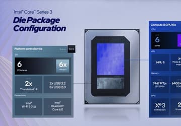 Intel создала для этих процессоров отдельный маленький кристалл. Представлены Core 3 линейки Wildcat Lake