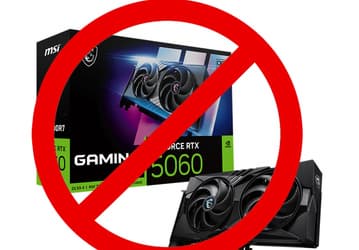 GeForce RTX 5060 — всё? Различные источники говорят о приостановке выпуска видеокарты: Nvidia урезает производство игровых моделей, чтобы выпускать больше чипов для ИИ
