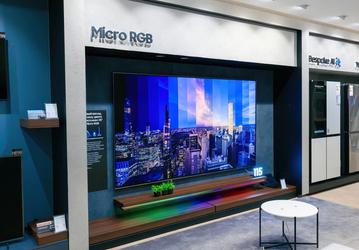 Samsung Galaxystore предлагает в России новейший телевизор Samsung 115" TV AI Micro RGB MR95F 2025