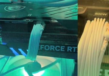 GeForce RTX 4090 с дымком: девушка засняла, как её MSI RTX 4090 Gaming Trio начала гореть прямо во время игры