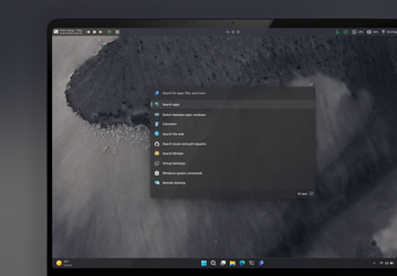 Microsoft позволит сделать Windows 11 немного больше похожей на macOS. В наборе PowerToys появится настраиваемая панель Command Palette Dock