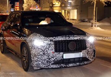Новый Mercedes-AMG GLC 53 засняли вживую. Ему приписывают более 500 л.с. мощности