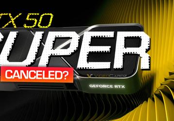 Можно не ждать GeForce RTX 5080 Super, RTX 5070 Ti Super и RTX 5070 Super: ускорители GeForce RTX 50 Super с большими объемами памяти отложены на неопределенный срок