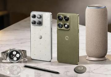 Новый флагман Motorola со стилусом, умные часы, колонку и трекер показали на общем изображении