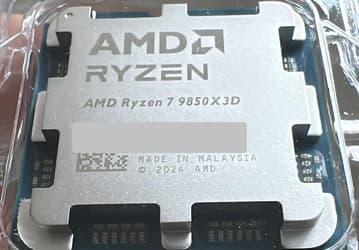 Геймер получил новейший Ryzen 7 9850X3D за неделю до старта продаж