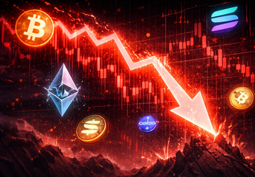Такого не было давно: Bitcoin упал ниже 78 тыс. долларов, а Ethereum теперь дешевле 2400 долларов