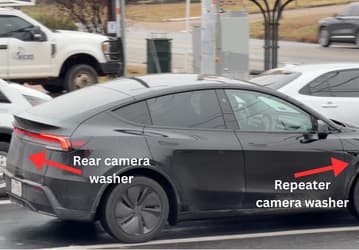 Совершенно новые беспилотные Tesla Model Y засветились вживую с доработками